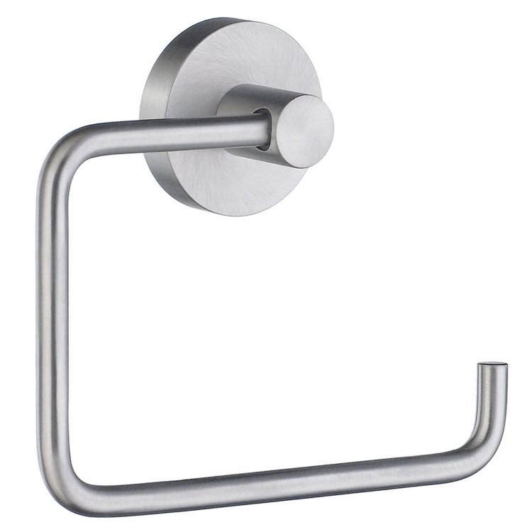 Smedbo Home Brushed Chrome Toilet Roll Holder
