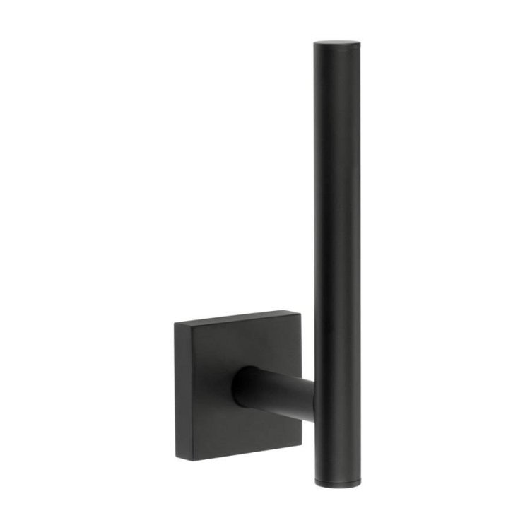 Smedbo-House-Black-Spare-Toilet-Roll-Holder