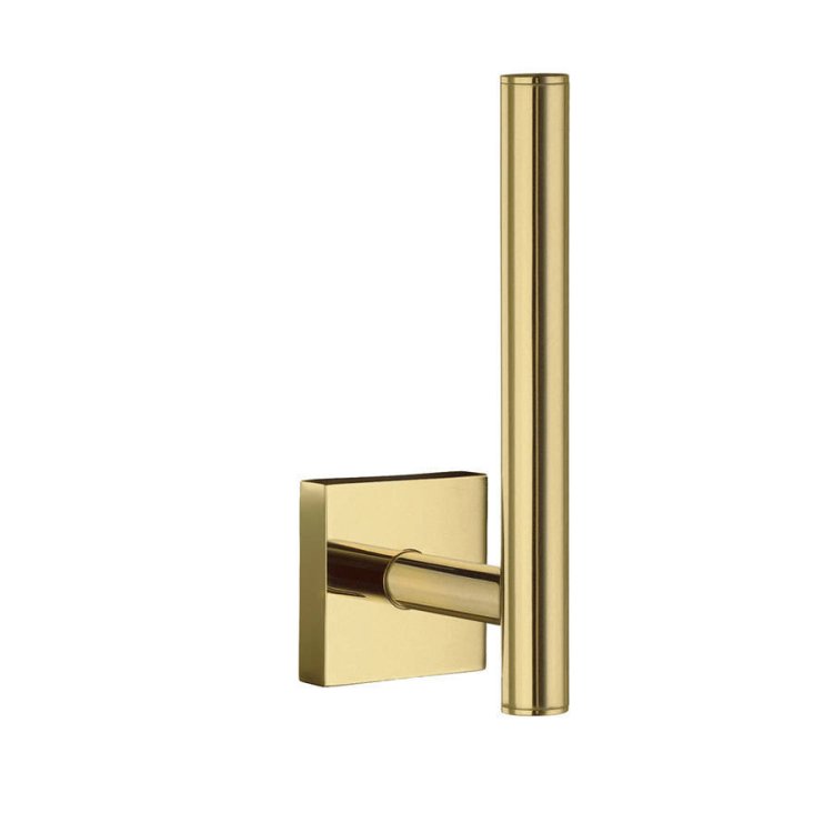 Smedbo-House-Polished-Brass-Spare-Toilet-Roll-Holder