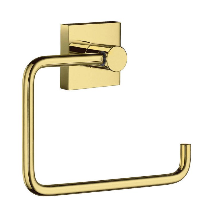 Smedbo-House-Polished-Brass-Toilet-Roll-Holder