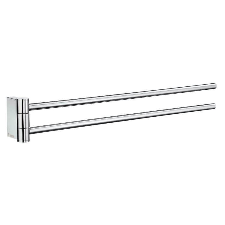 Smedbo Air Chrome Swing Arm Towel Rail