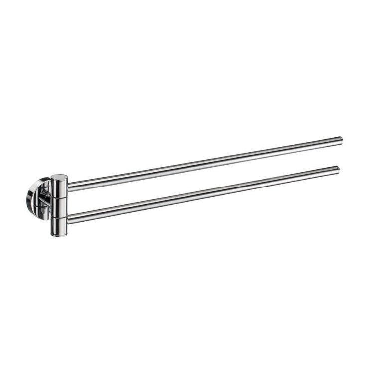 Smedbo-Home-Polished-Chrome-Swing-Arm-Towel-Rail