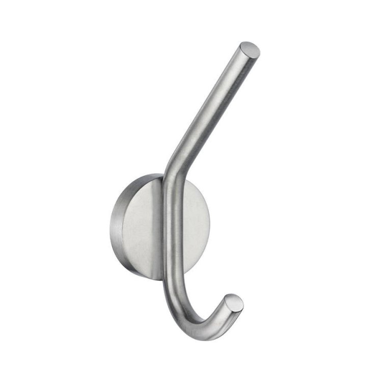 Smedbo-Home-Brushed-Chrome-Bath-Robe-Hook