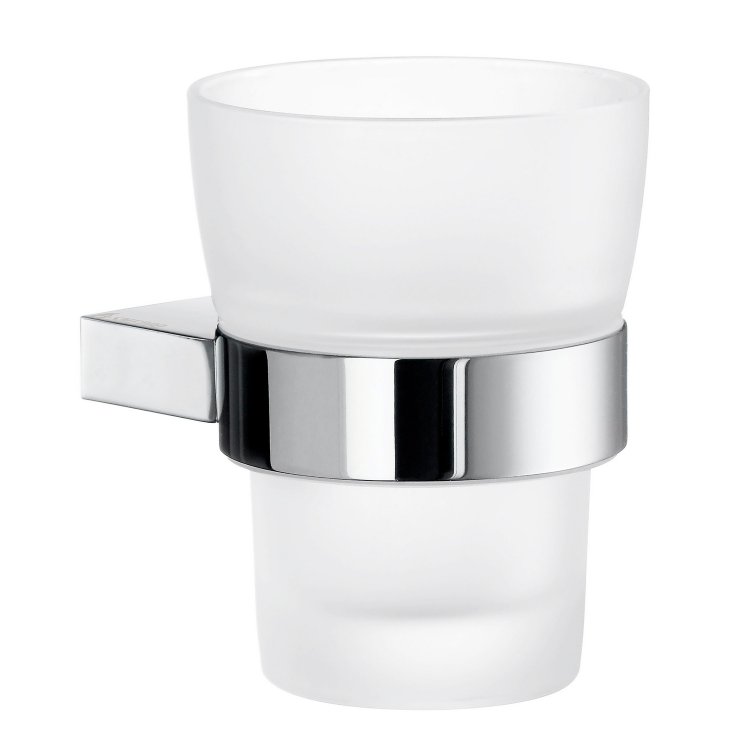Smedbo Air Chrome Holder with Tumbler