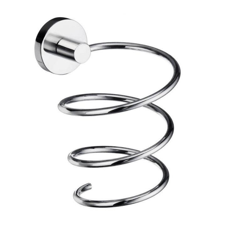 Smedbo-Home-Polished-Chrome-Holder-for-Hairdryer
