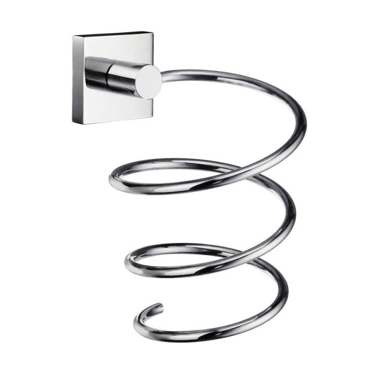 Smedbo-House-Polished-Chrome-Holder-for-Hairdryer