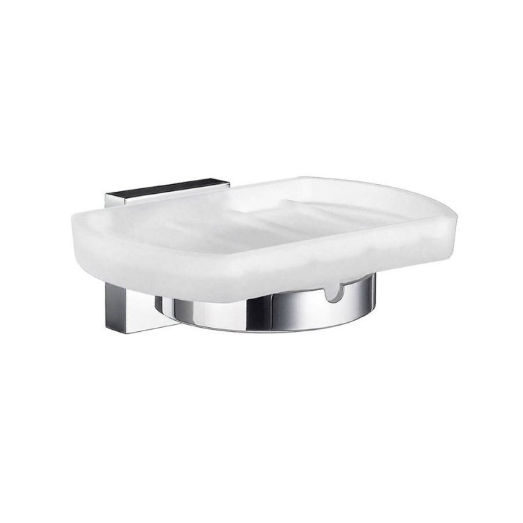 Smedbo-House-Polished-Chrome-Holder-with-Soap-Dish