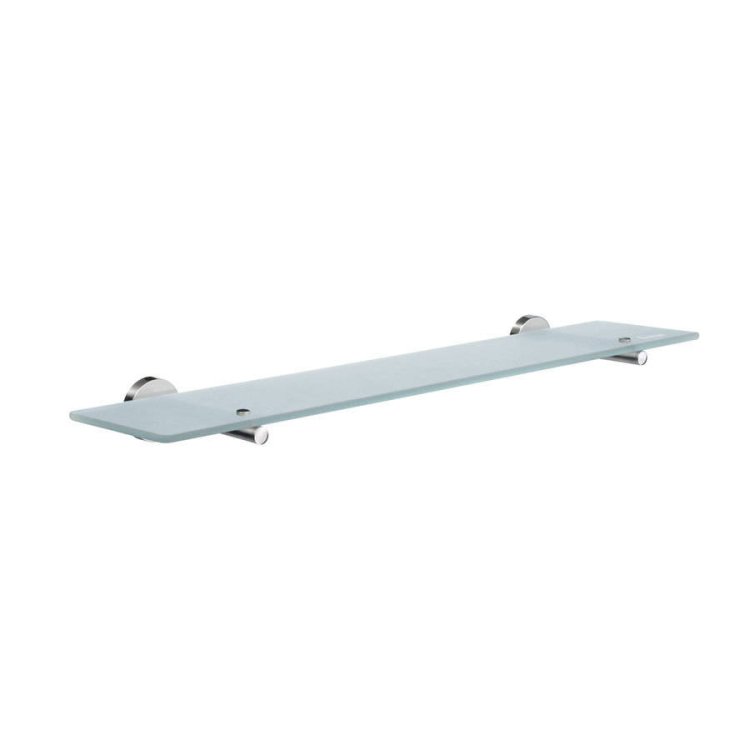 Smedbo-Home-Polished-Chrome-Glass-Shelf