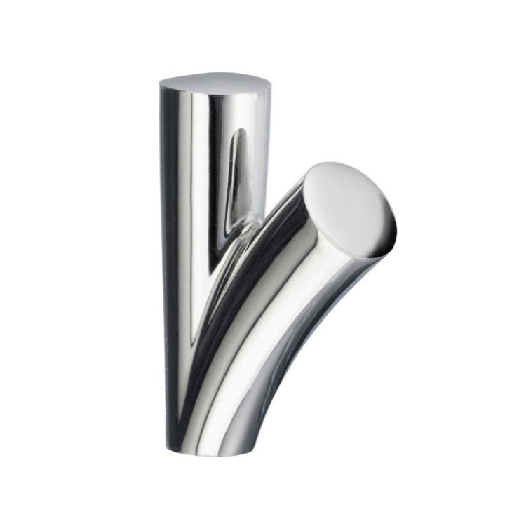 Smedbo-Life-Chrome-Towel-Hook-Pair-75-x-52mm