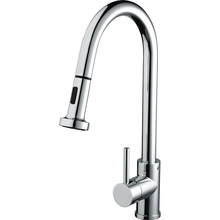 Bristan Apricot Kitchen Sink Mixer with Pull-Out Spray-1