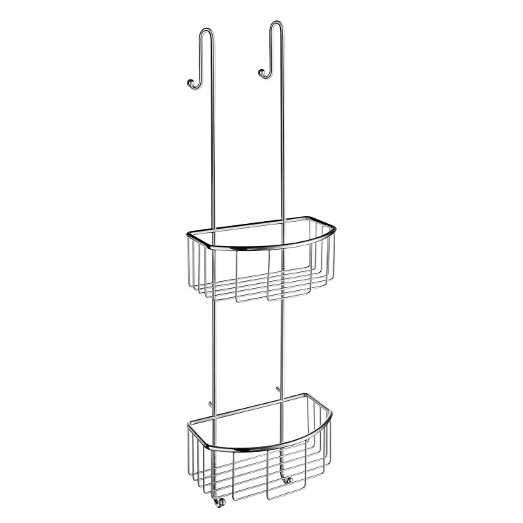 Smedbo Sideline Chrome 217 x 130mm Double Shower Basket