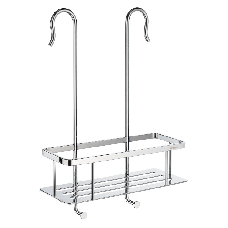 Smedbo Sideline Polished Chrome 220 x 130mm Soap Basket for Shower Mixer