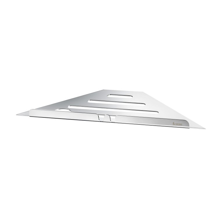 Smedbo Sideline Chrome Grout Line Corner Shelf