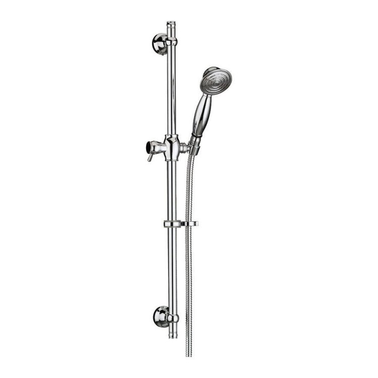 Bristan-Traditional-Shower-Kit-with-Riser-and-Single-Function-Handset
