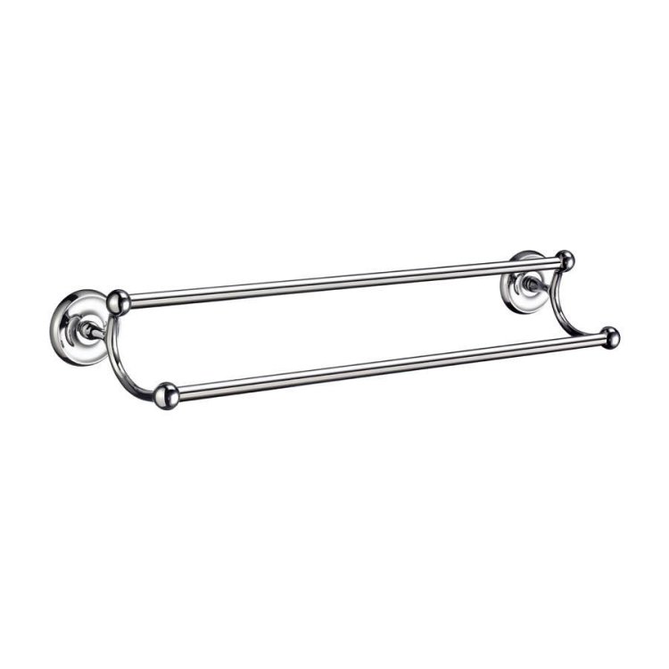 Smedbo-Villa-Polished-Chrome-Double-Towel-Rail