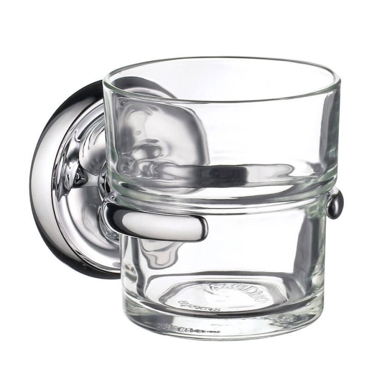 Smedbo-Villa-Polished-Chrome-Holder-with-Tumbler