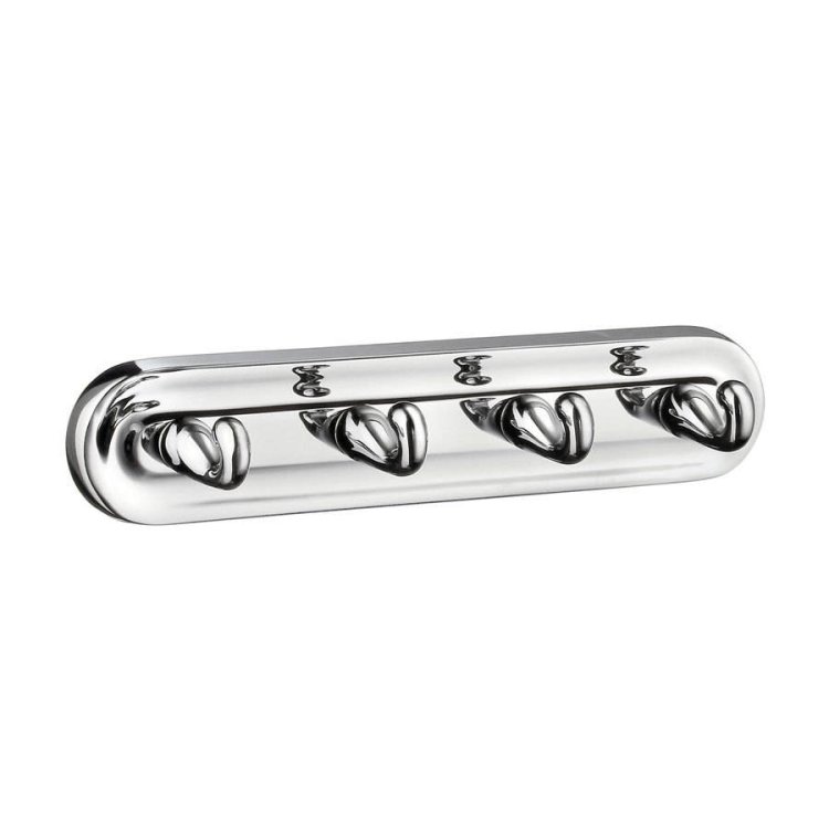 Smedbo-Villa-Polished-Chrome-Quadruple-Hook