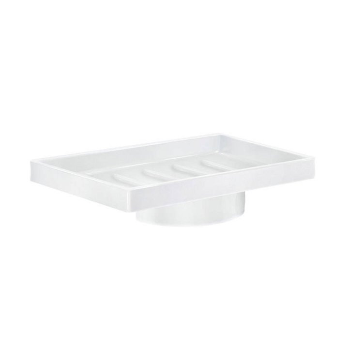 Smedbo-Xtra-Spare-Porcelain-Soap-Dish-O348