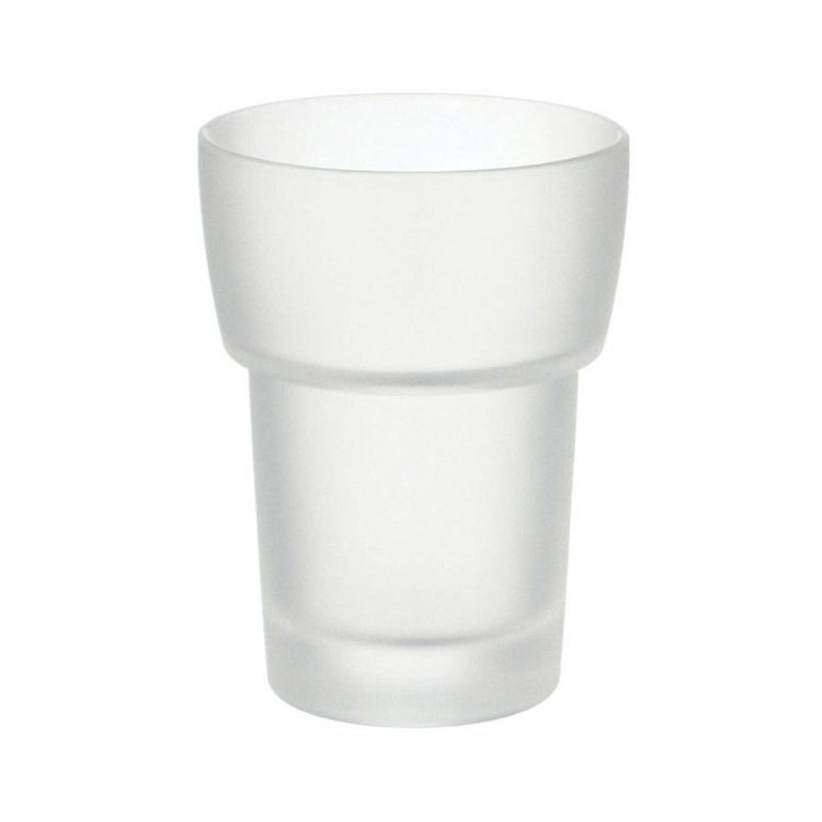 Smedbo-Xtra-Spare-Frosted-Glass-Tumbler-L349