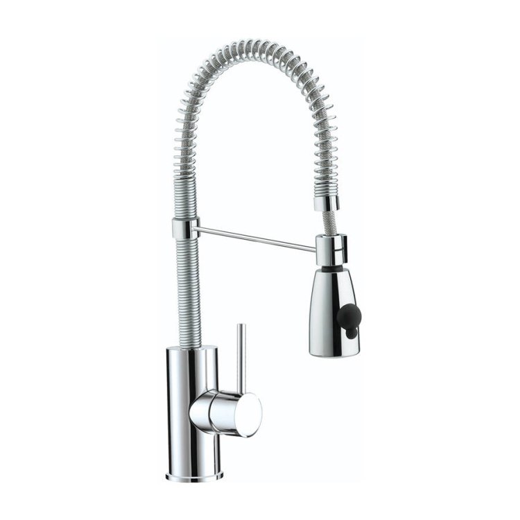 Bristan Target Kitchen Sink Mixer with Pull Out Spray