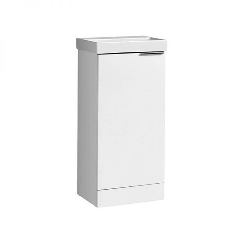 Tavistock Cadence 400mm Gloss White Cloakroom Unit-1