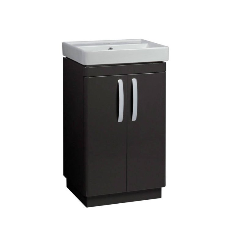 Tavistock-Compass-500mm-Gloss-Clay-Freestanding-Unit-&-Basin