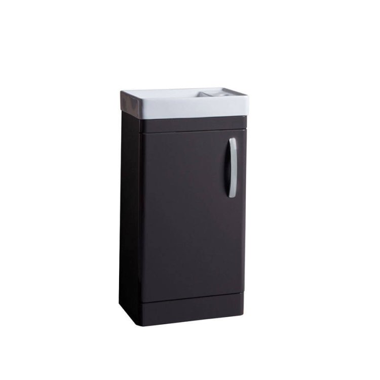 Tavistock-Compass-450mm-Gloss-Clay-Cloakroom-Unit-&-Basin