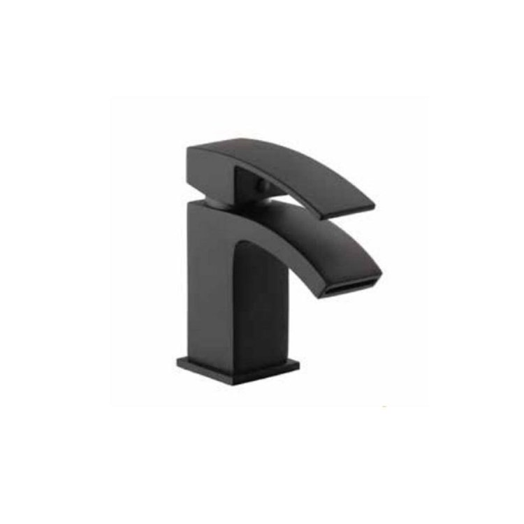 Kartell-Fiuto-Nero-Mono-Basin-Mixer-with-Click-Waste