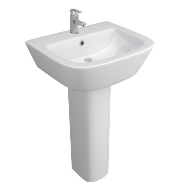 Kartell-Project-Round-540mm-Basin-&-Pedestal