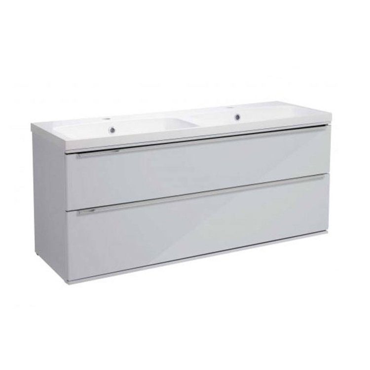 Roper-Rhodes-Scheme-1200mm-Gloss-Light-Grey-Wall-Mounted-Basin-Unit-with-Double-Drawer