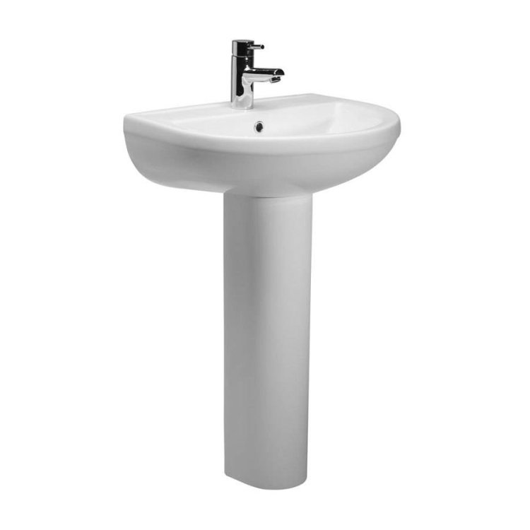 Roper-Rhodes-Minerva-540mm-Basin-&-Pedestal
