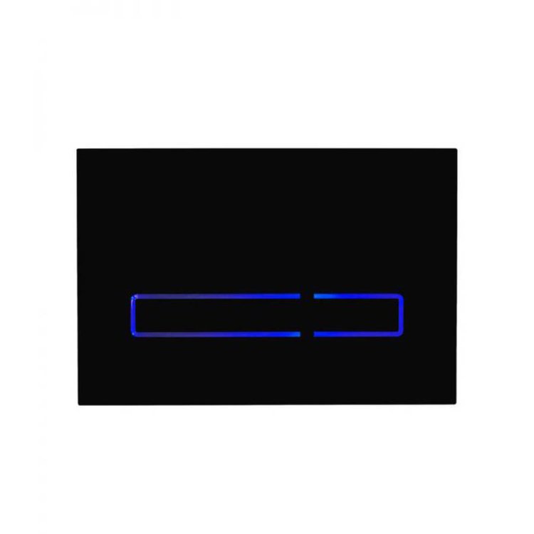 Tavistock Sensor Dual Flush Plate - Black-1