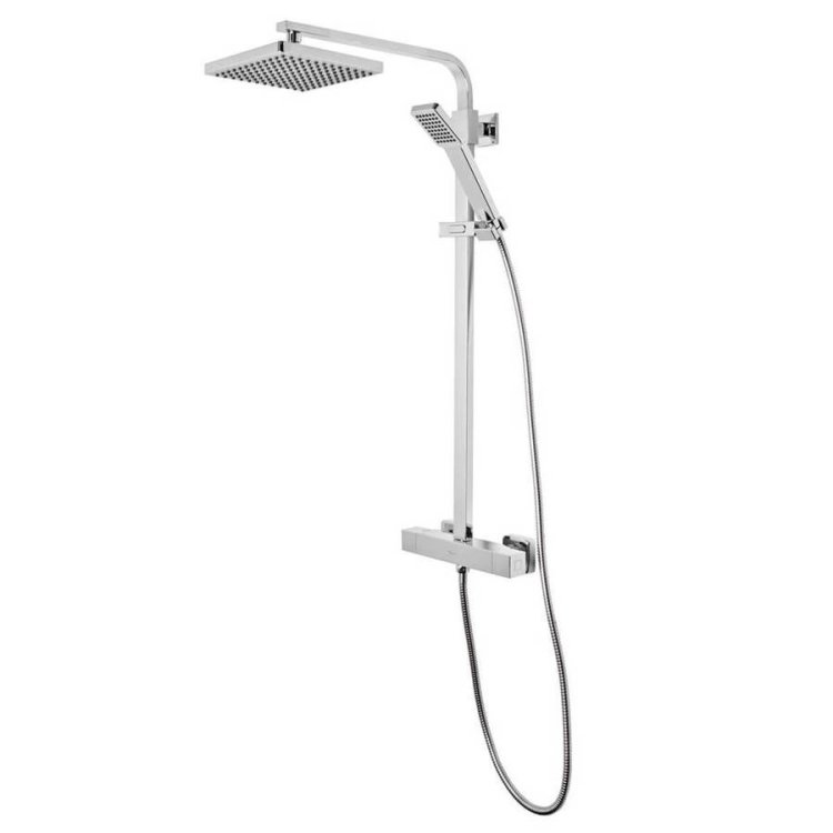 Tavistock Zone Dual Function Bar Valve with Shower Head & Handset-1