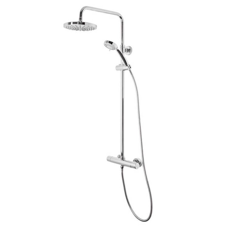 Tavistock Merit Dual Function Bar Valve with Shower Head & Handset-1
