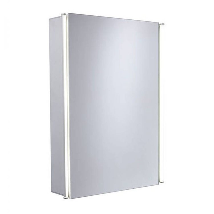 Tavistock Sleek 490mm Single Door LED Illuminated Cabinet-1