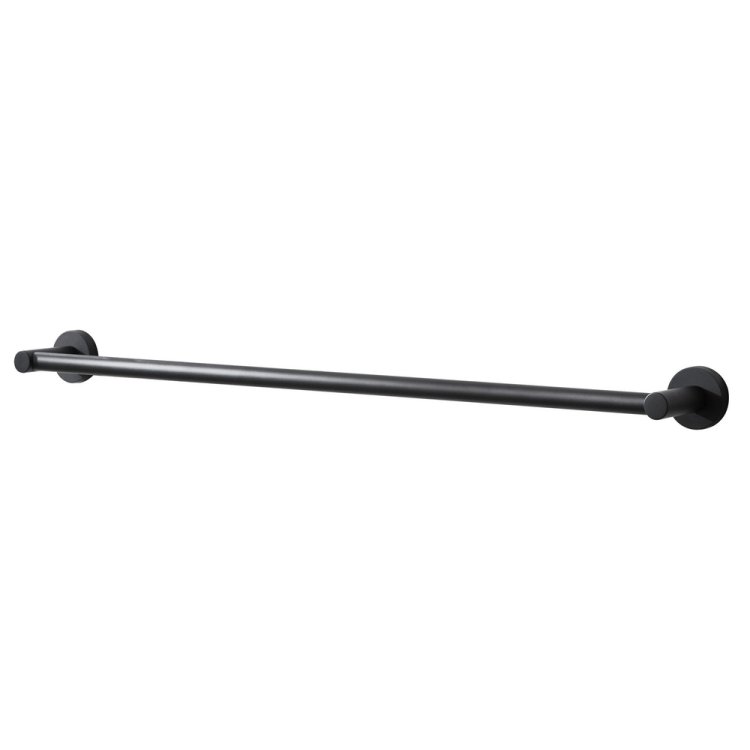 Miller Bond Matt Black 645mm Single Towel Rail