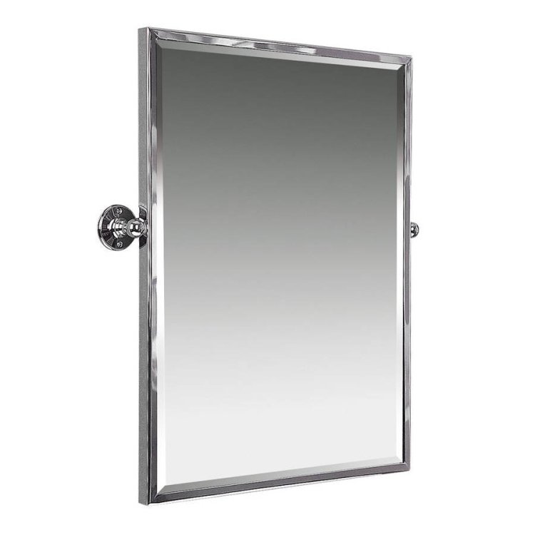 Miller Classic 610 x 540mm Chrome Framed Swivel Mirror