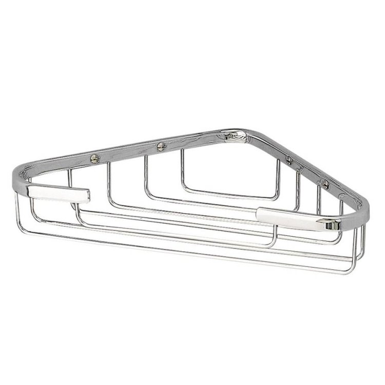 Miller Classic Chrome Large Corner Basket 