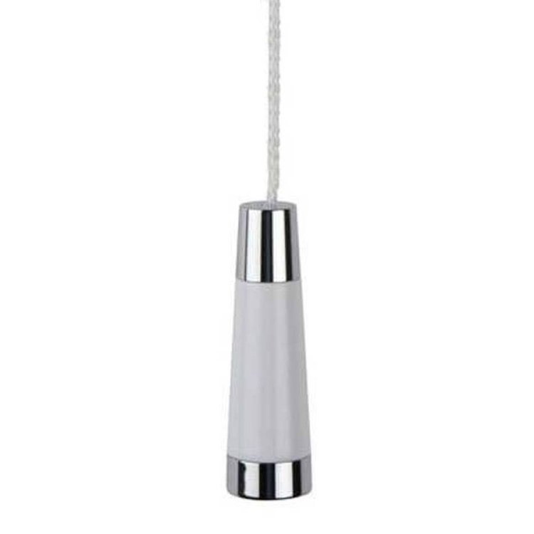 Miller Classic Chrome and White Conical Light Pull