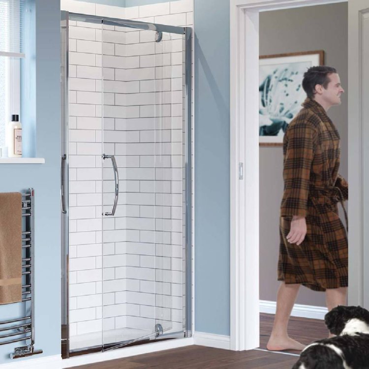 Lakes Classic 750mm Semi-Framed Pivot Door