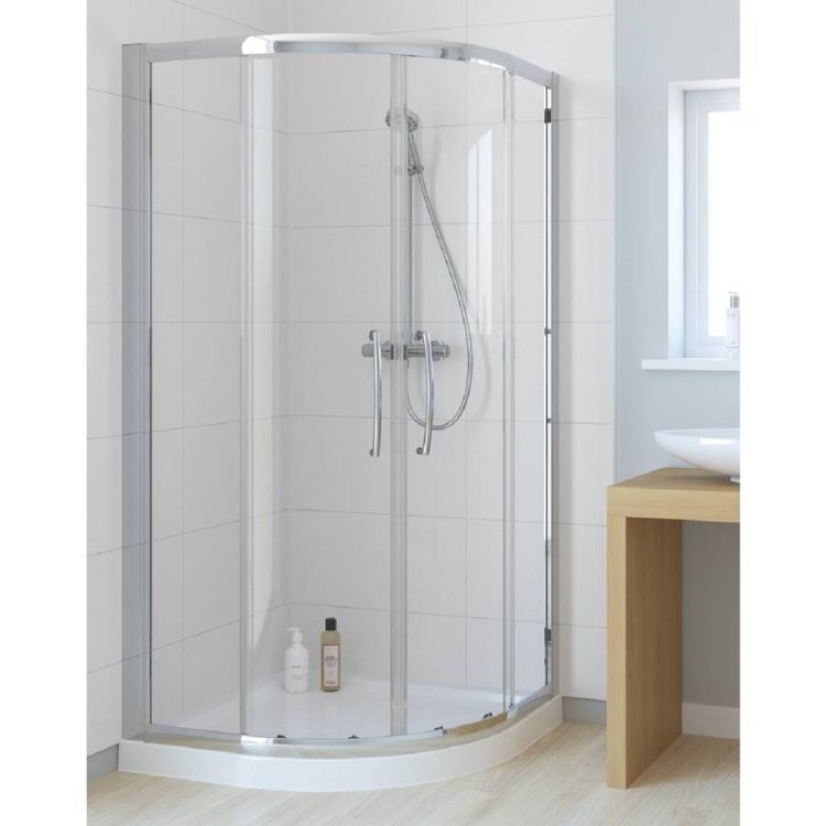 Lakes Classic 1200mm x 800mm Double Door Offset Quadrant Enclosure