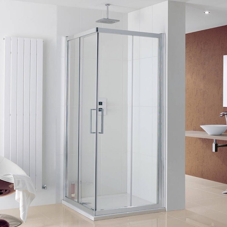 Lakes Coastline Malmo 700mm x 1000mm Offset Corner Entry Enclosure