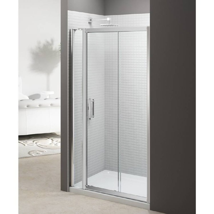 Merlyn 6 Series 1165 to 1240mm Sliding Door and Inline Panel