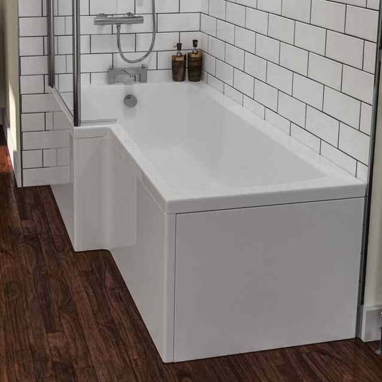 Beaufort? 750 x 510mm Reinforced Universal L Shaped End Bath Panel
