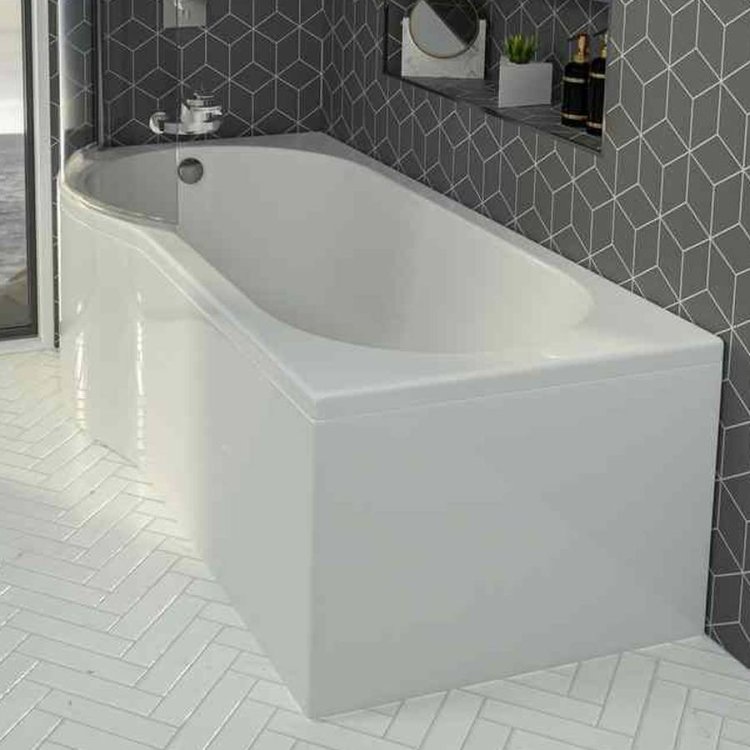 Beaufort 1500 x 515mm P Shaped Bath Panel