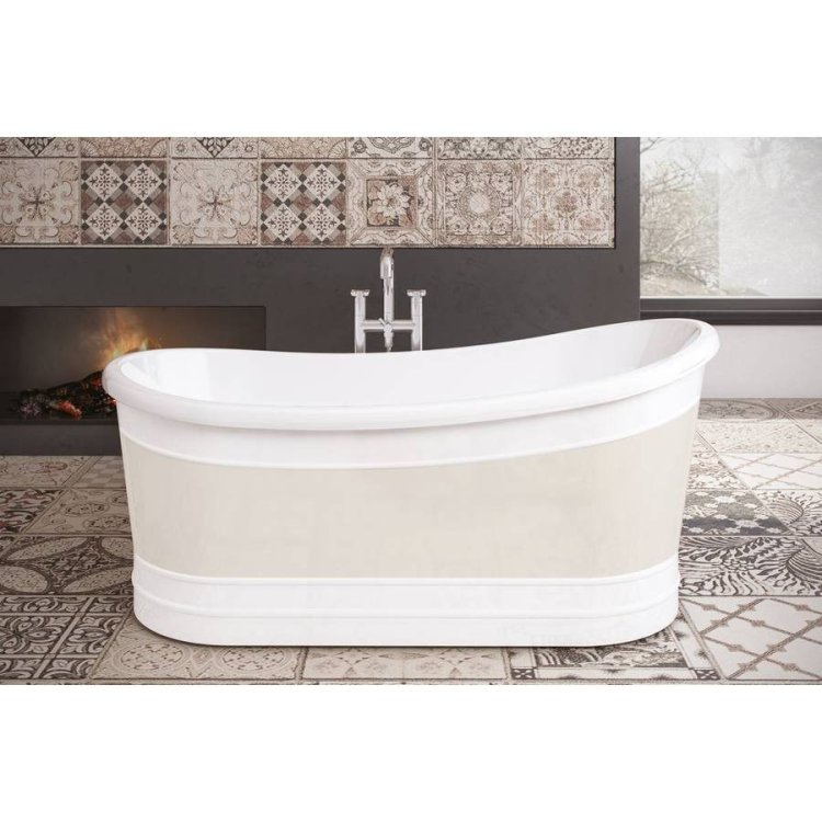 Royce Morgan Harewood 1650 Freestanding Bath Ivory