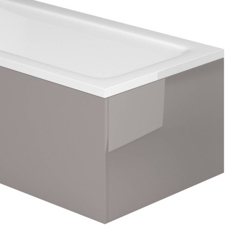 Essential Nevada Cashmere 800mm End Bath Panel