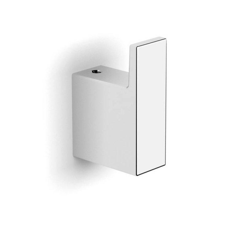 Essential Urban Square Chrome Single Hook
