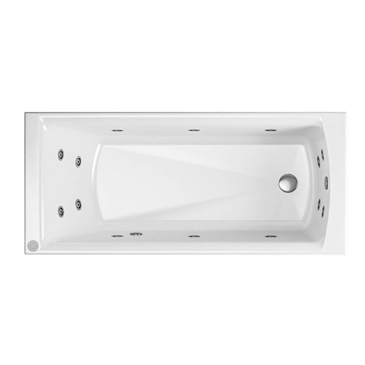 Beaufort? Rockall SE 1800 x 800mm 14 Jet Whirlpool Reinforced Bath