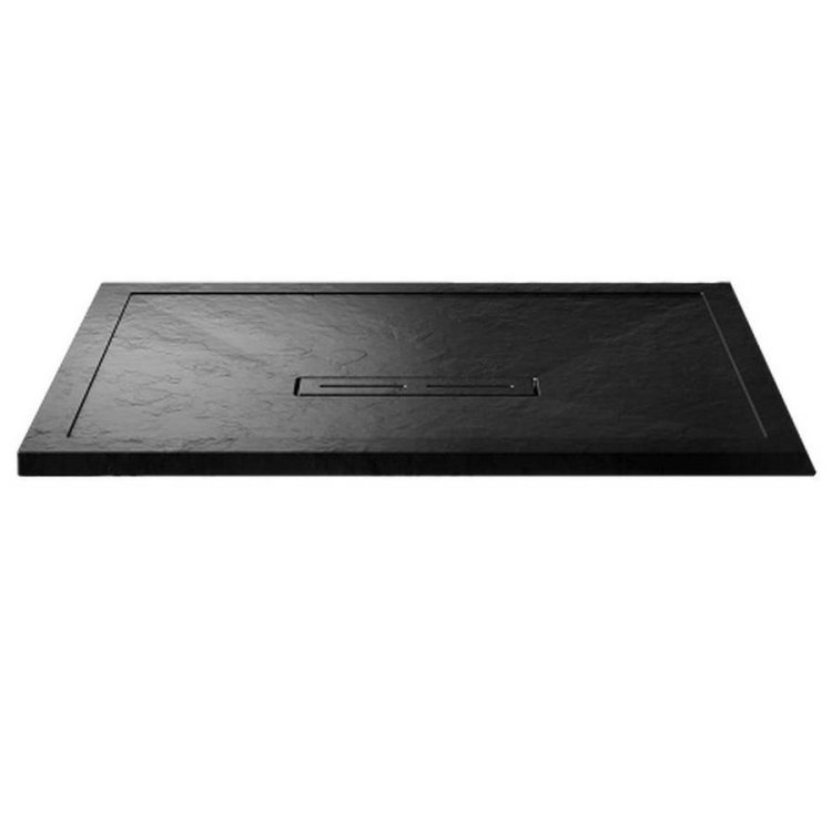Kudos Connect2 1300x800mm Slate Finish Rectangle Shower Tray